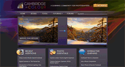 Desktop Screenshot of cambridgeincolour.com